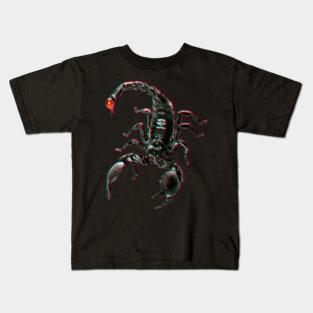 Scorpio 3D Desing 01 Kids T-Shirt